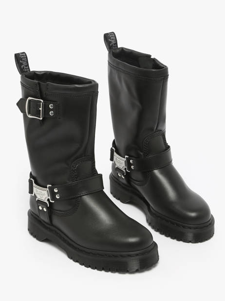 Laarzen Anistone Uit Leder Dr martens Zwart accessoires 32199001 ander zicht 1